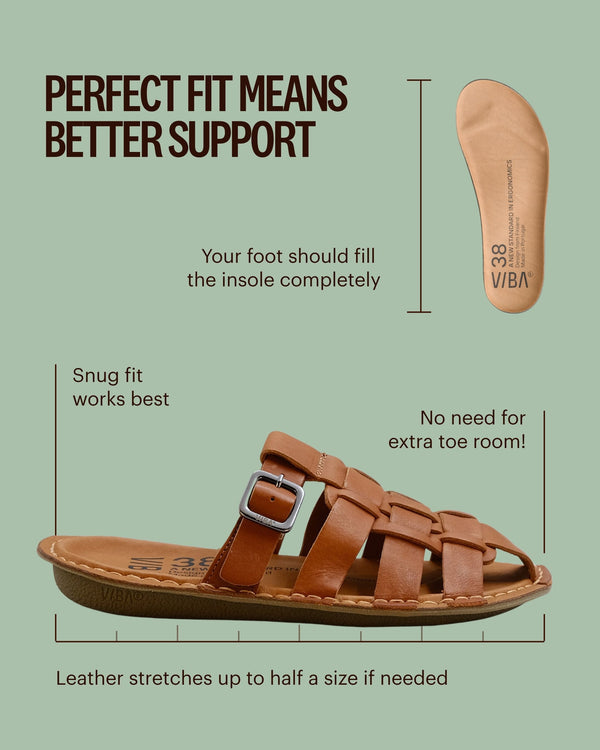 AMALFI LEATHER-COGNAC BROWN