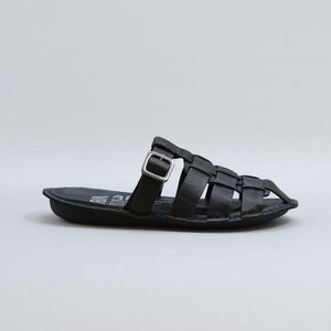AMALFI LEATHER-PRETO BLACK