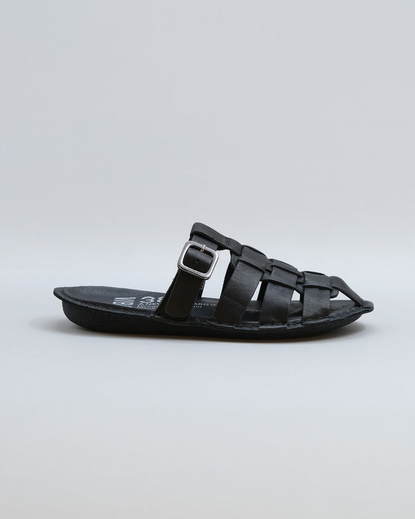 AMALFI LEATHER-PRETO BLACK