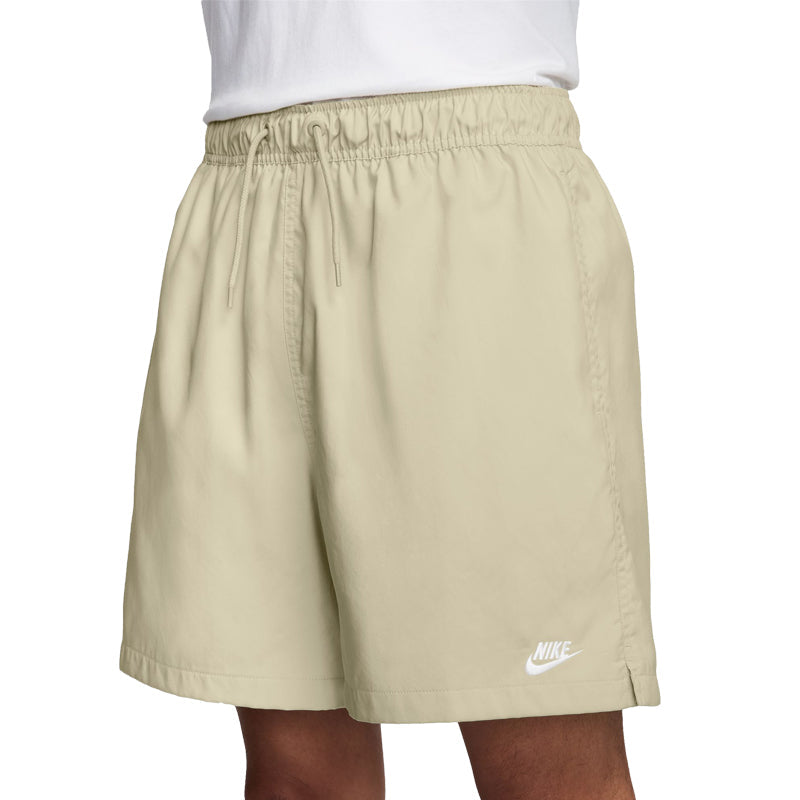 nike woven shorts cream