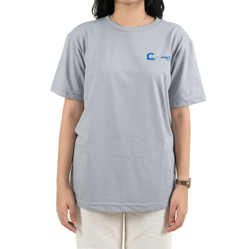 CAPXRAK-GRY - CAPITAL X RAKI 10 COLLAGE TEE