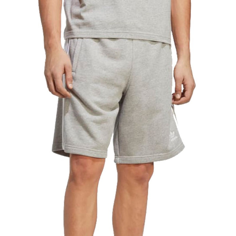 Adidas grey sweat sales shorts
