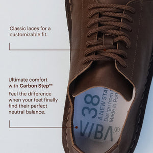 LISBOA LEATHER-COCOA BROWN