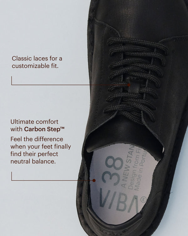 LISBOA LEATHER-PRETO BLACK