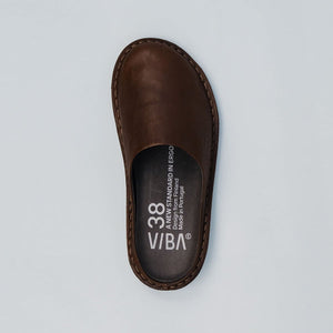 ROMA LEATHER-COCOA BROWN