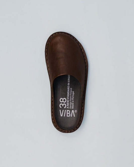 ROMA LEATHER-COCOA BROWN