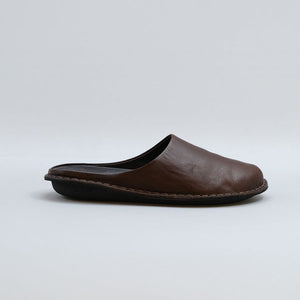 ROMA LEATHER-COCOA BROWN