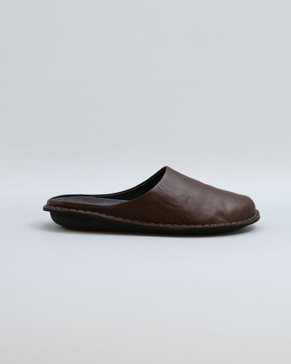 ROMA LEATHER-COCOA BROWN