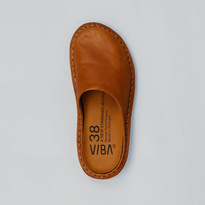 ROMA LEATHER-COGNAC BROWN