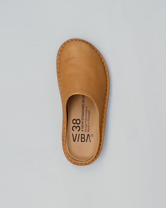 ROMA LEATHER-FAWN TAN