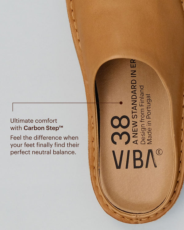 ROMA LEATHER-FAWN TAN
