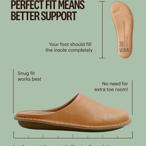 ROMA LEATHER-FAWN TAN