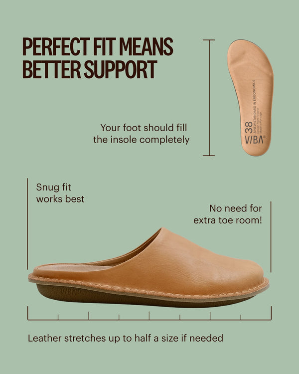 ROMA LEATHER-FAWN TAN