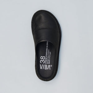 ROMA LEATHER-PRETO BLACK
