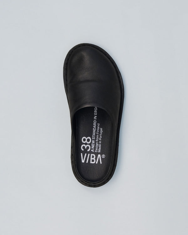 ROMA LEATHER-PRETO BLACK