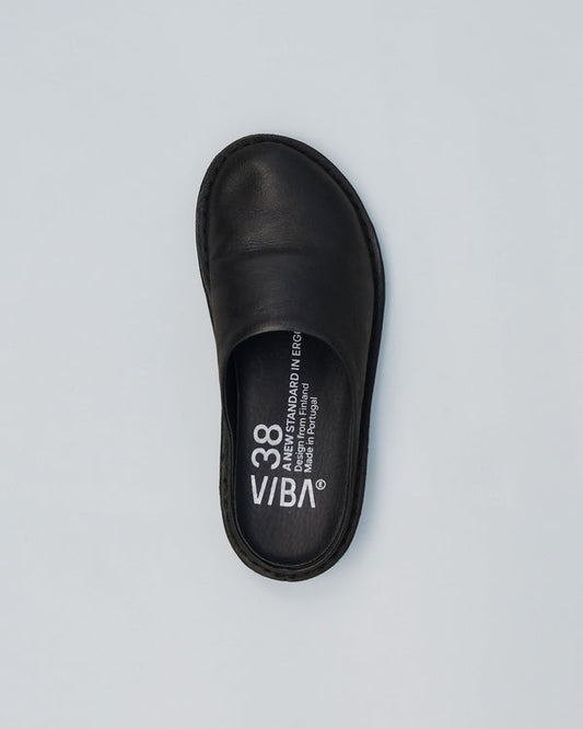 ROMA LEATHER-PRETO BLACK