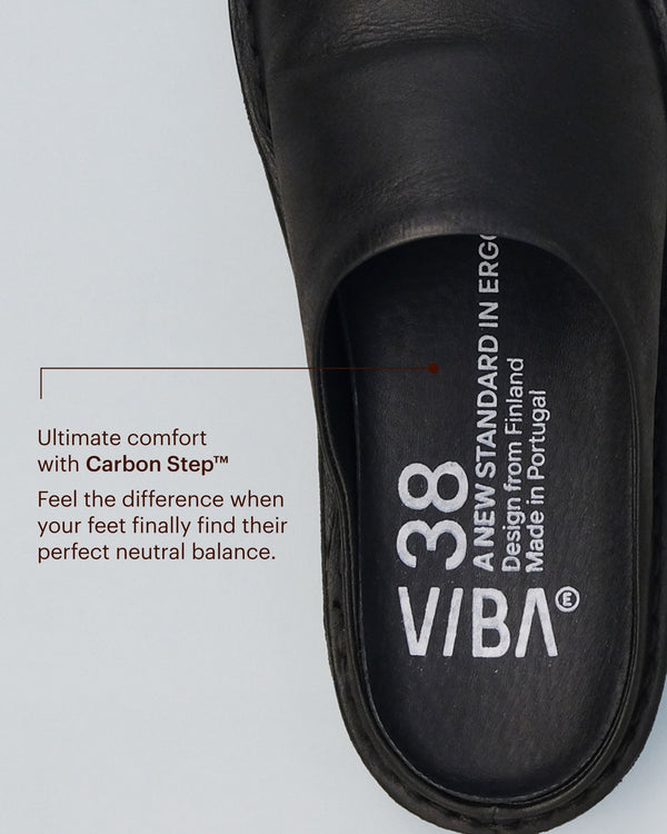 ROMA LEATHER-PRETO BLACK