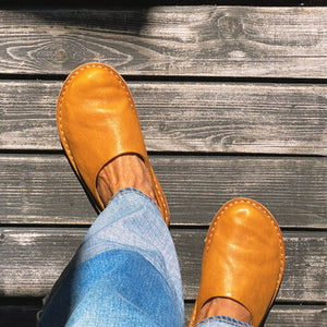 ROMA LEATHER-SUNFLOWER YELLOW