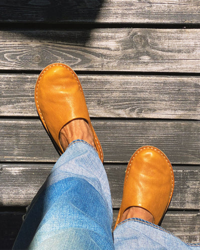 ROMA LEATHER-SUNFLOWER YELLOW