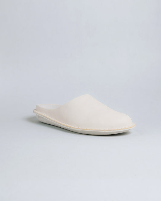 ROMA LEATHER-BONE WHITE