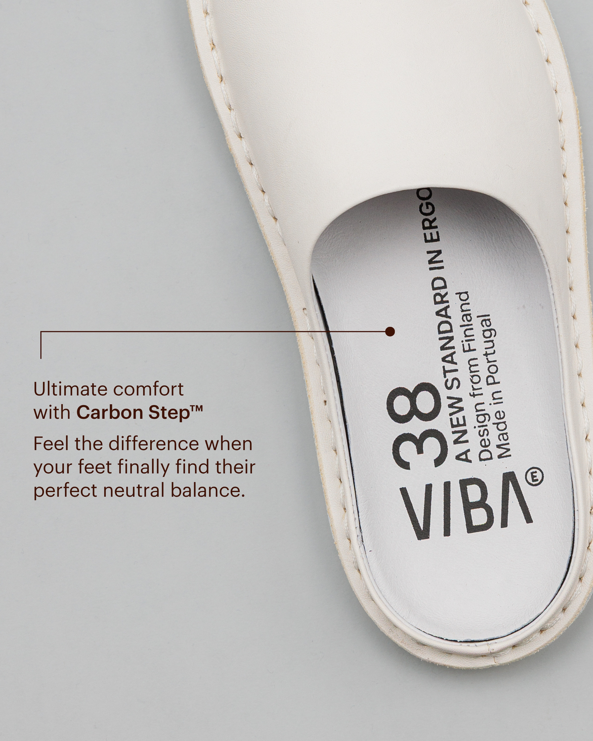 ROMA LEATHER-BONE WHITE