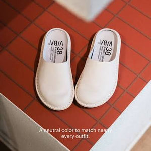 ROMA LEATHER-BONE WHITE