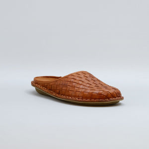 ROMAWLCGBG - ROMA WOVEN LTHR-COGNAC BROWN