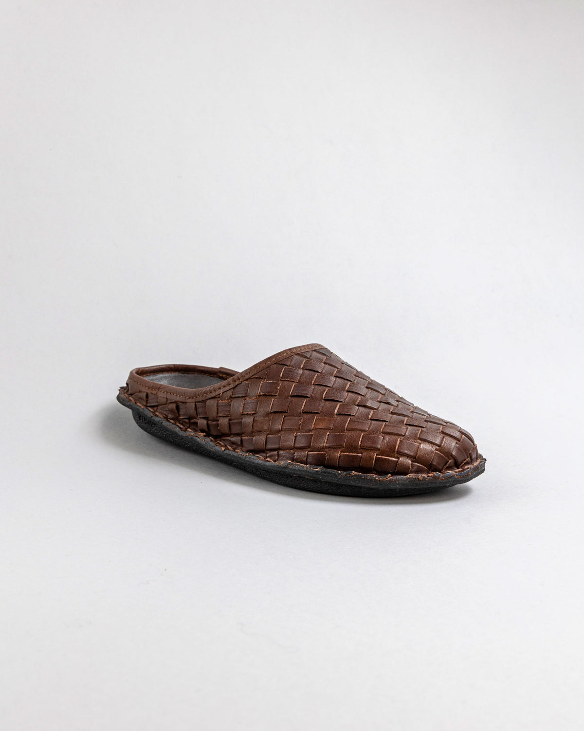 ROMAWLCOBB - ROMA WOVEN LTHR-COCOA BROWN