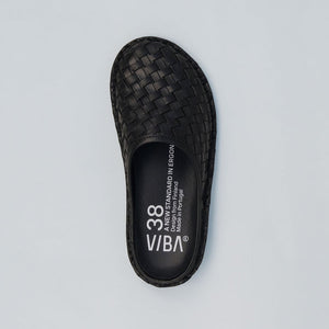 ROMA WOVEN LTHR-PRETO BLACK