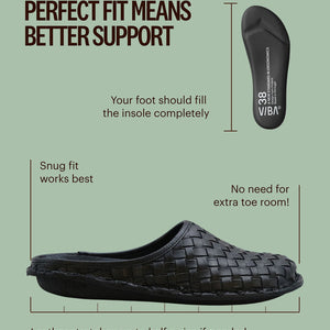 ROMA WOVEN LTHR-PRETO BLACK