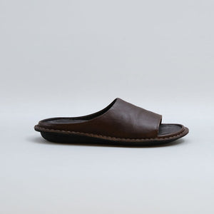 SAINT TROPEZ LTHR-COCOA BROWN