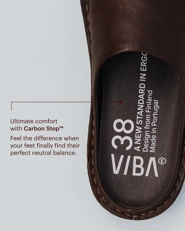 SAINT TROPEZ LTHR-COCOA BROWN