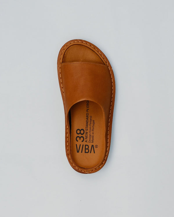 SAINT TROPEZ LTHR-COGNAC BROWN