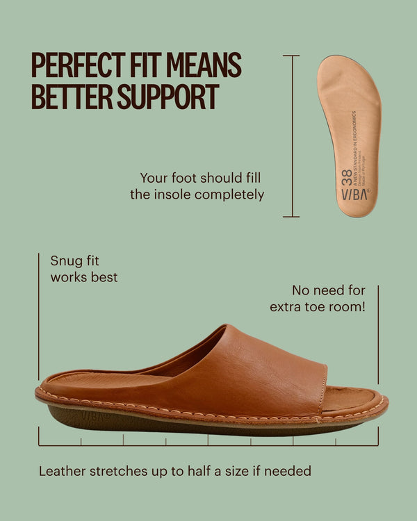 SAINT TROPEZ LTHR-COGNAC BROWN