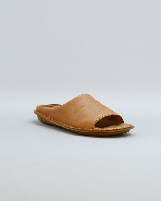 SAINT TROPEZ LTHR-FAWN TAN