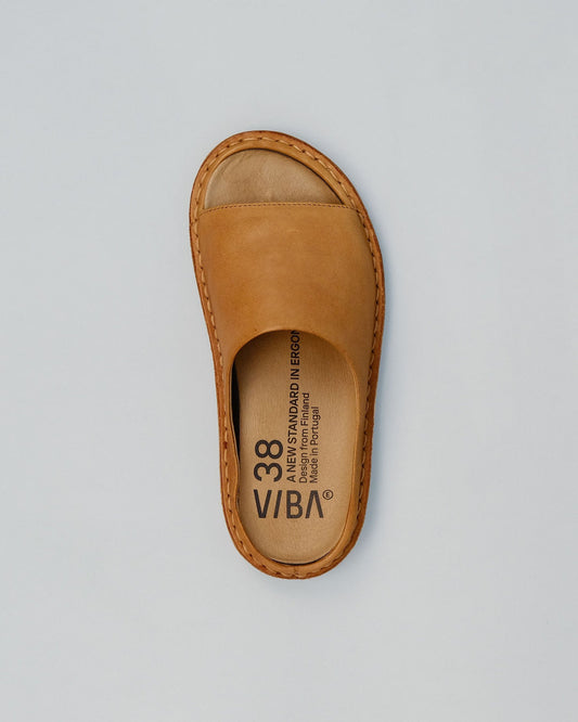 SAINT TROPEZ LTHR-FAWN TAN