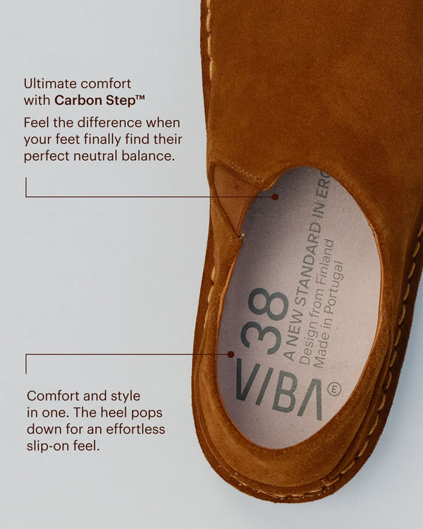 ZUMA BIO SUEDE-TAN BROWN