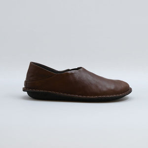 ZUMA LEATHER-COCOA BROWN
