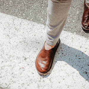 ZUMA LEATHER-COCOA BROWN