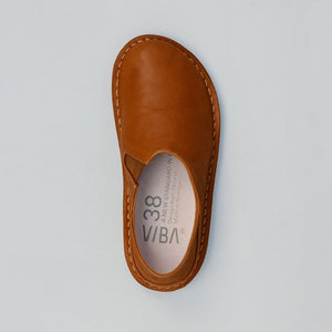 ZUMA LEATHER-COGNAC BROWN