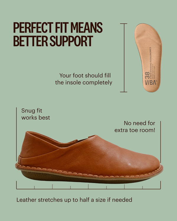 ZUMA LEATHER-COGNAC BROWN