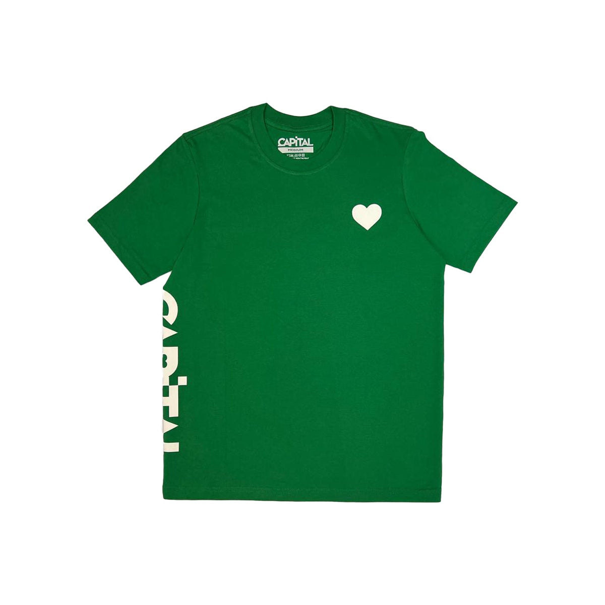 CAPWV-GRN - CAPITAL X WORLD VISION TEE