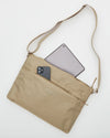 MESSENGER BAG-SAND BEIGE