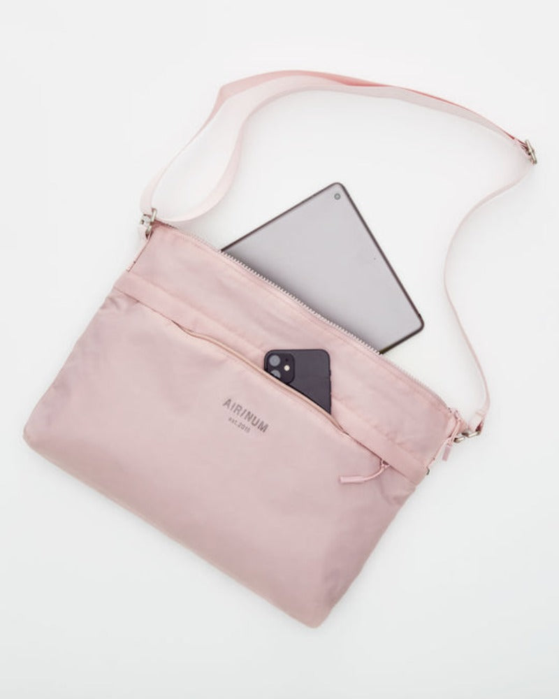 MESSENGER BAG-DUSTY PINK