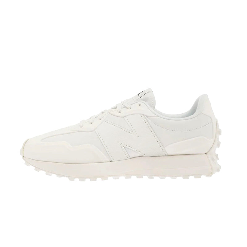 All white new balance 327 Clearance